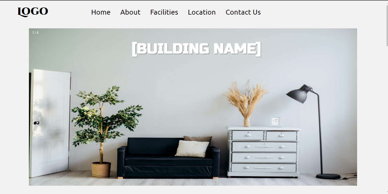 Pg Room Website Template